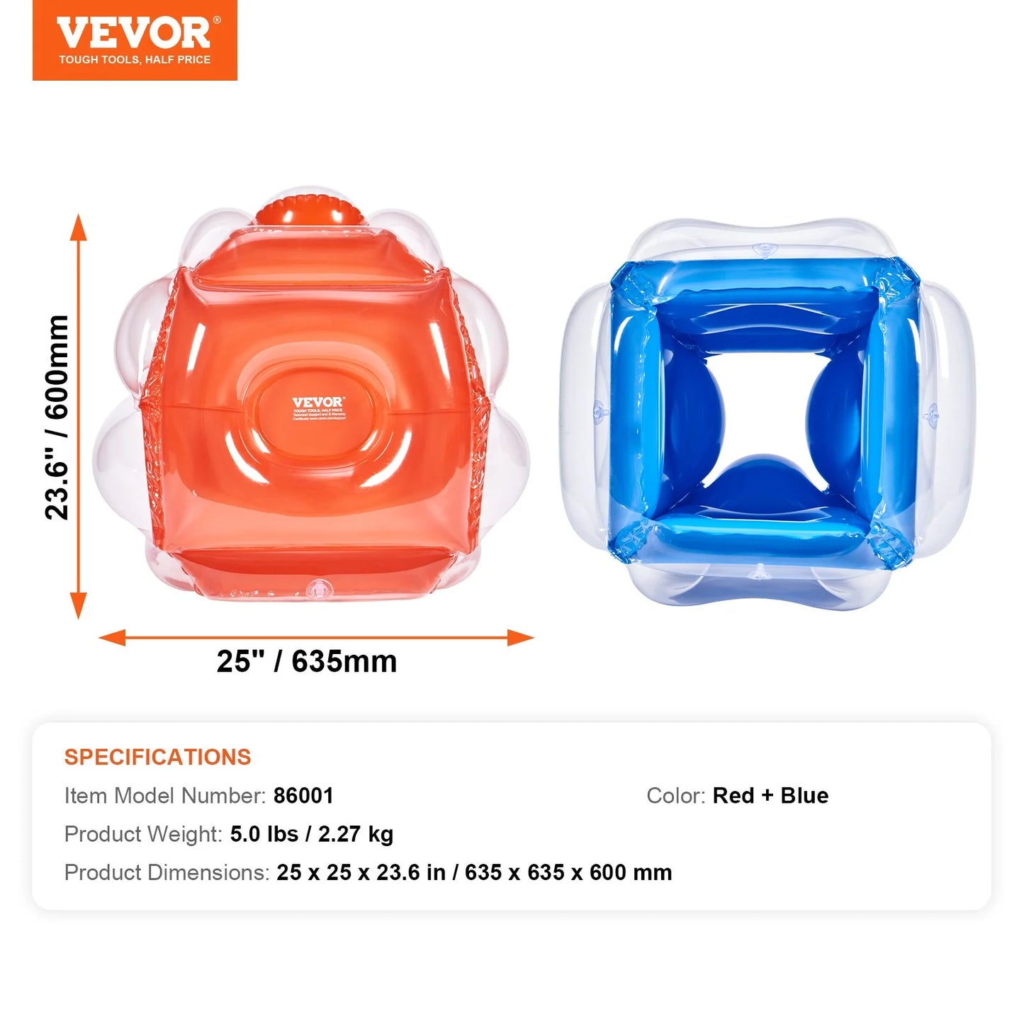 2 Pack Outdoor Bumper Balls